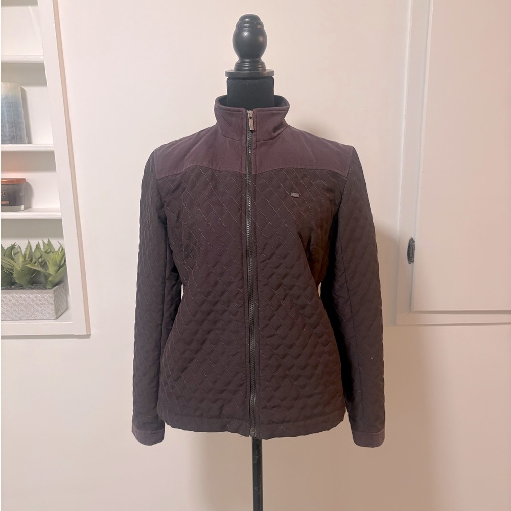 Lacoste Diamond Quilted Jacket